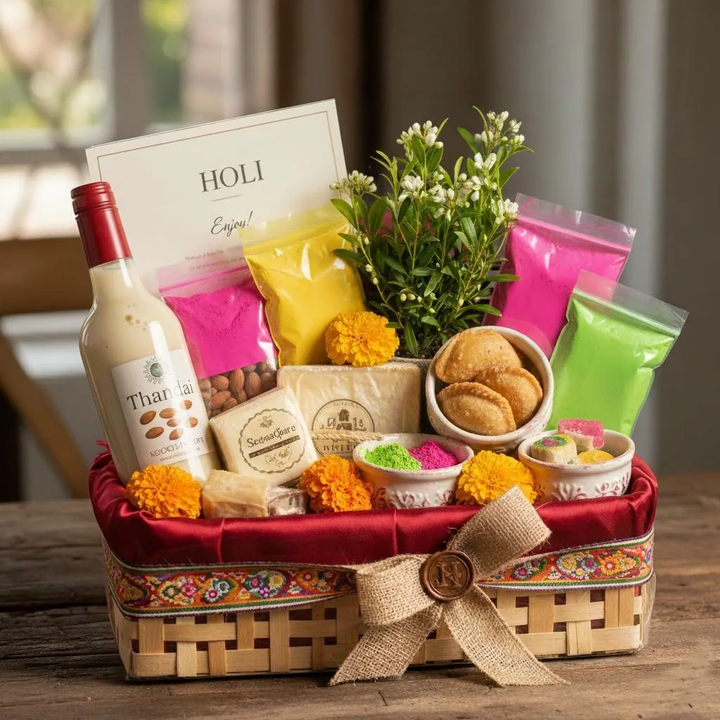 Premium Holi hamper for clients and senior employees