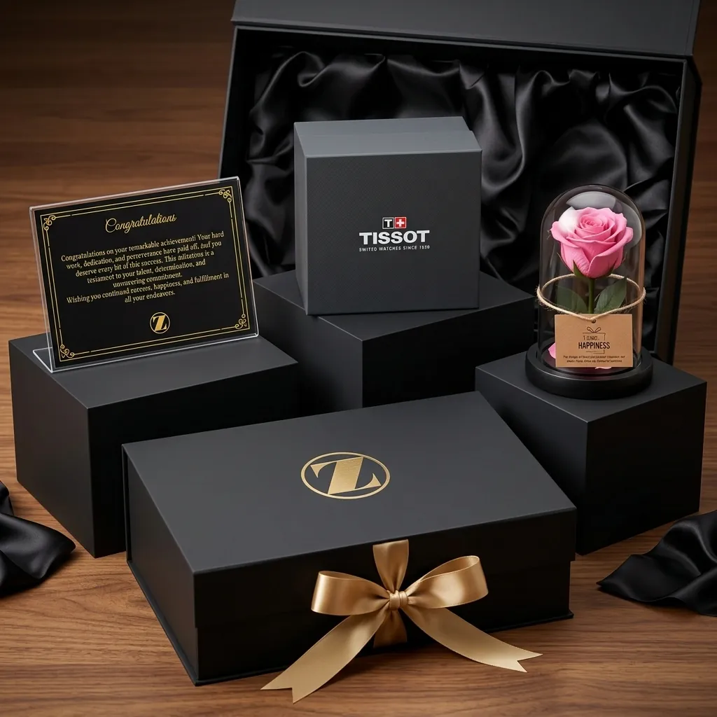 Luxury watch leadership gifting presentation