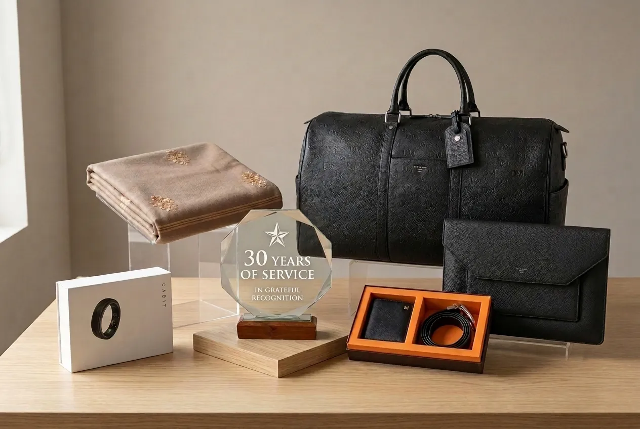 30 years of service premium recognition gift set