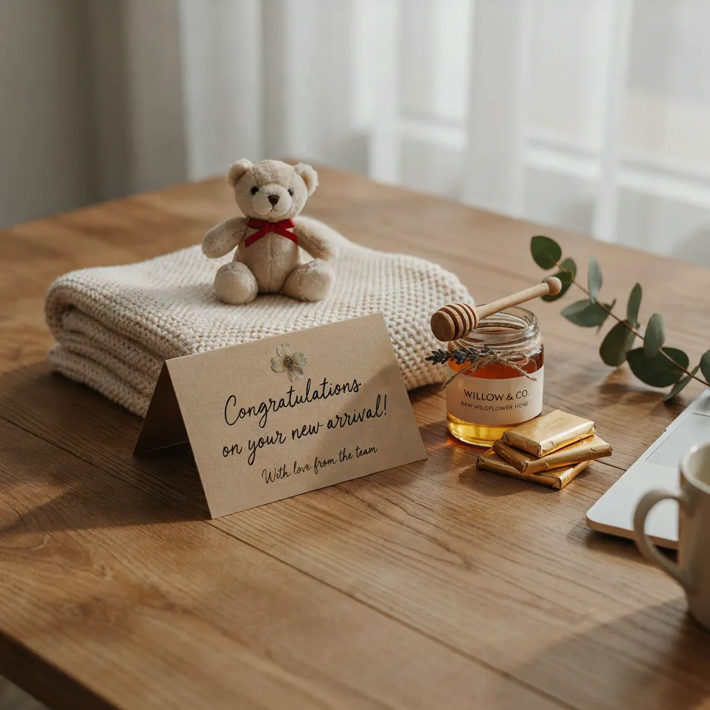 Maternity and paternity gift set