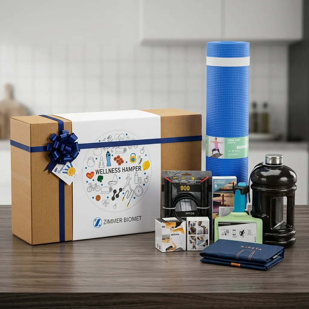 Corporate employee wellness awards hamper